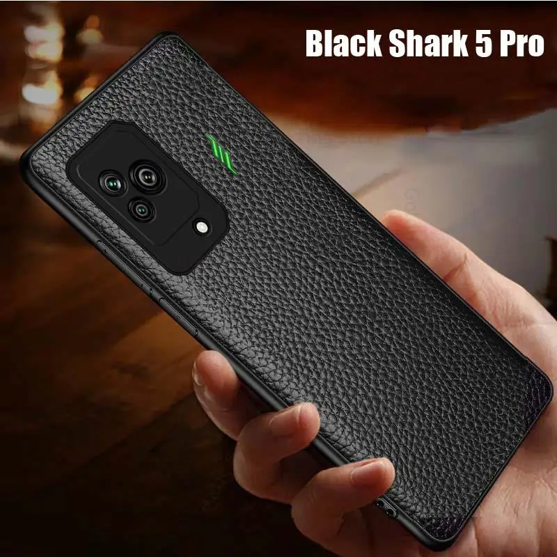 Per Xiaomi Black Shark 5 Rs Custodia In Vera Pelle Per Black Shark 5 Pro Custodia Protettiva Per Obiettivo Ultra Sottile Per Black Shark 5