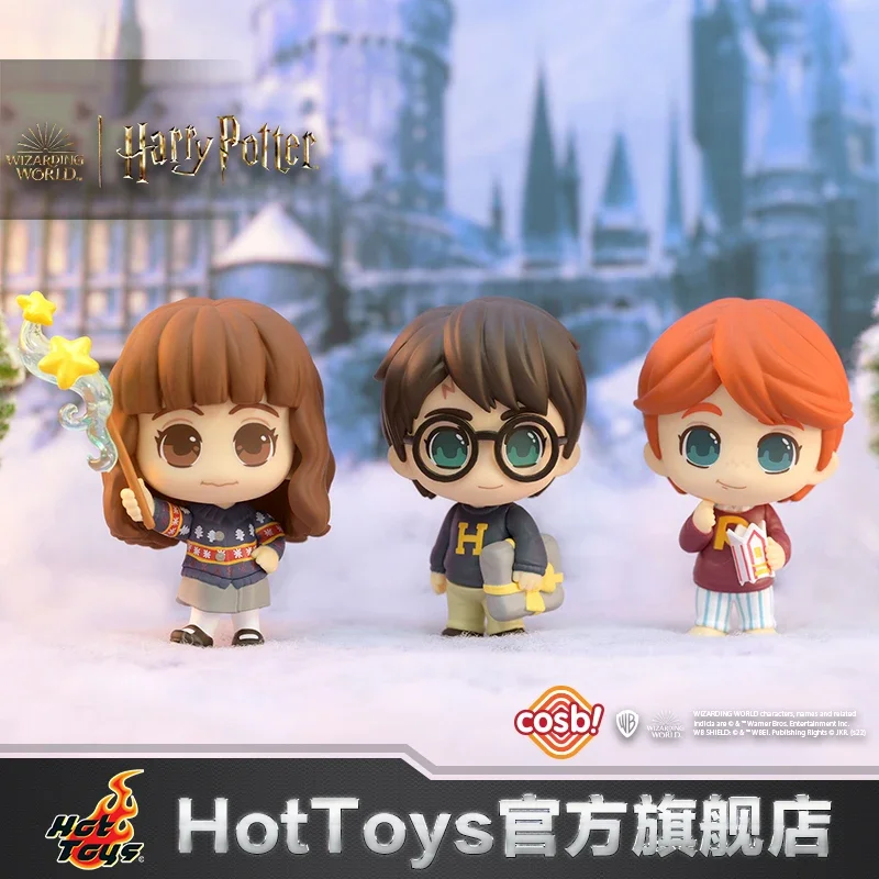 

Hot Toys Cbx071 Harry Potter Hermione Granger Ron Weasley Cosbi Mini Cute Collection Doll Set Desktop Decor Xmas Children Gift