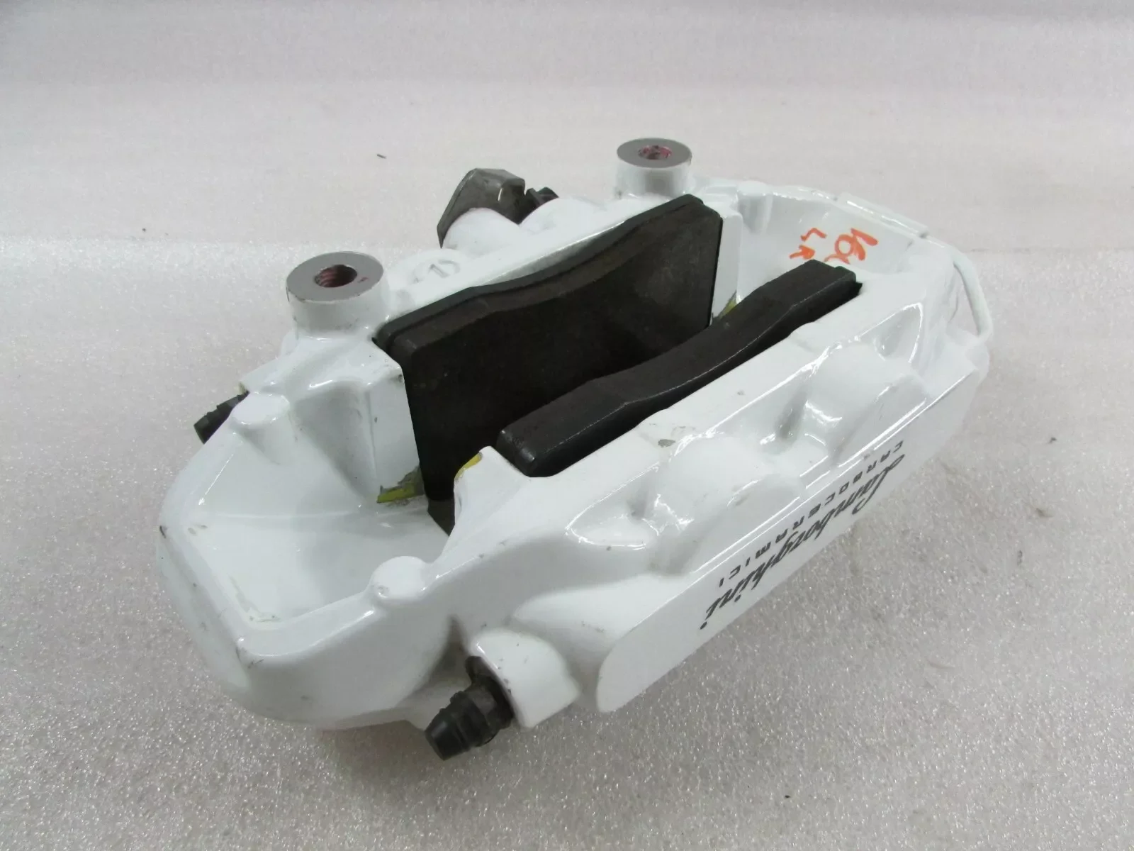 For Lamborghini Aventador, LH, Left Rear CCM Brake Caliper, Used, P/N 470615405C