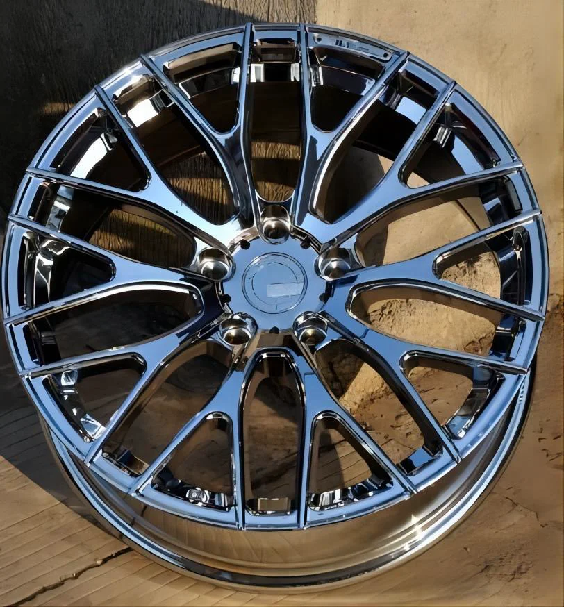 Chrome 17 18 19 Pollici 5X112 5X114.3 5X120 Cerchi In Lega Per Auto Adatti Per Honda Audi Toyota Bmw Vw Lexus Toyota Mazda Nissan Kia