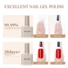 MAYCHAO 12ml No Wipe Top Coat Base Coat Primer UV LED Nail Gel Polish Reinforcement Gel Soak Off Semi Permanent Nail Art Varnish 5