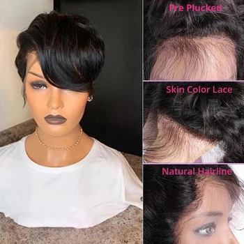 Short Bob Human Hair Wigs Side Part Pixie Cut Wig Straight Hd Lace Frontal Wig Preplucked Lace Front Human Hair Wigs Short Bob Human Hair Wigs Side Part Pixie Cut Wig Straight Hd Lace Frontal Wig Preplucked.jpg
