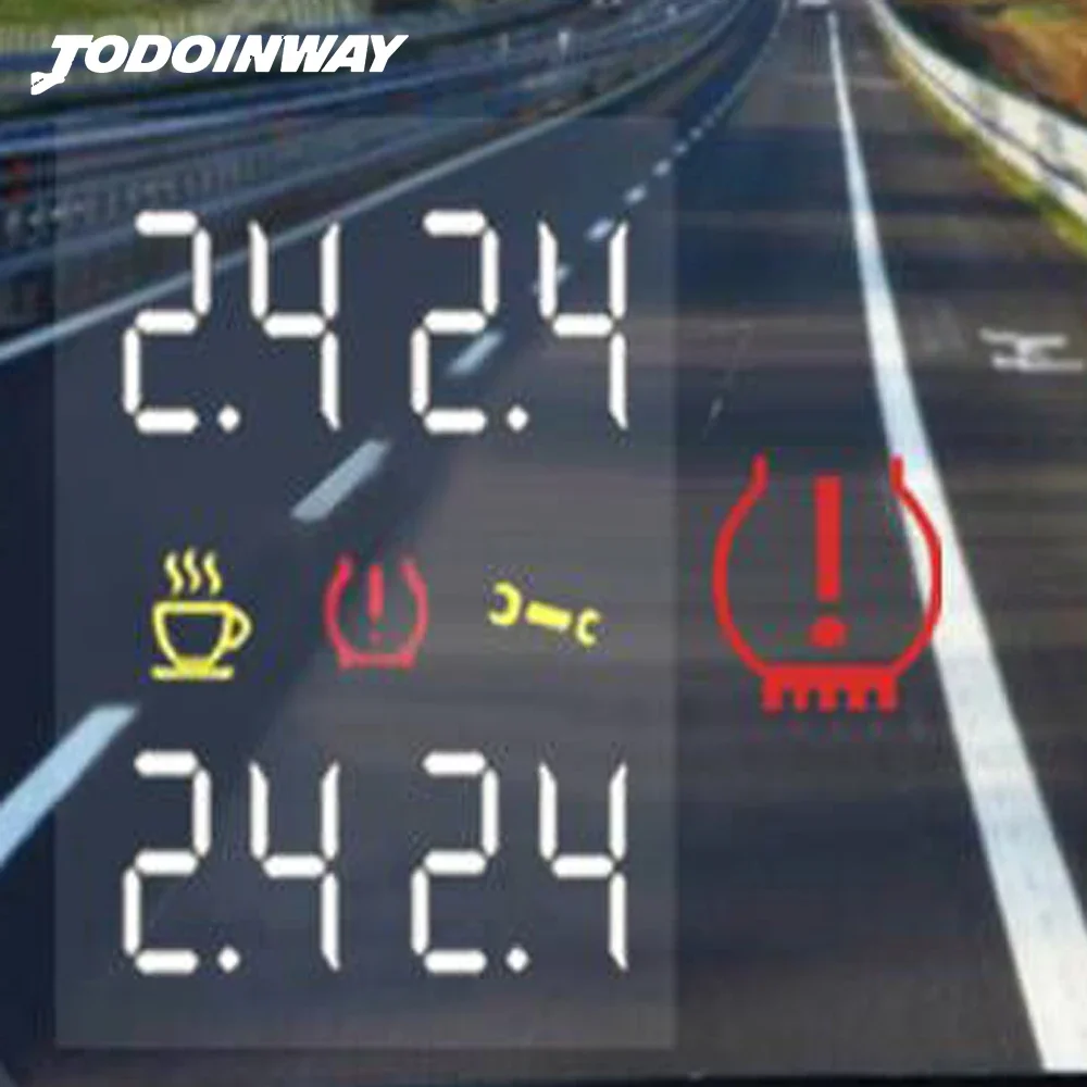 Real-Time-Digital-Tire-Pressure-Monitor-System-For-Mitsubishi-Outlander ...