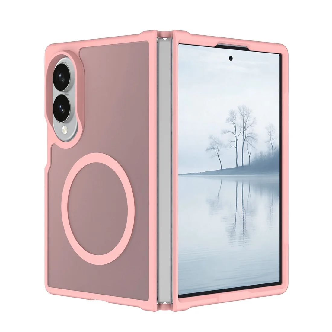 Magnetic Matte Translucent Shockproof Phone Case