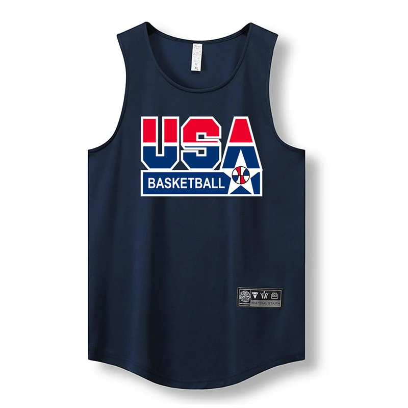 Basketball Hooded Vest Men Shooting Uniform Training T-shirt