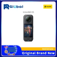 Insta360 X5 – Waterproof 8K 360° Action Camera, Invisible Selfie Stick Effect,Triple AI Chip Design,Built-in Wind Guard,