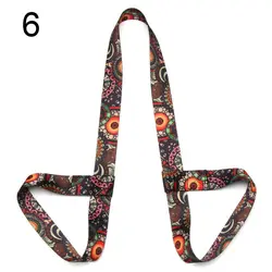Colorful Nylon Adjustable Yoga Mat Carry Strap and Exercise Belt (6)