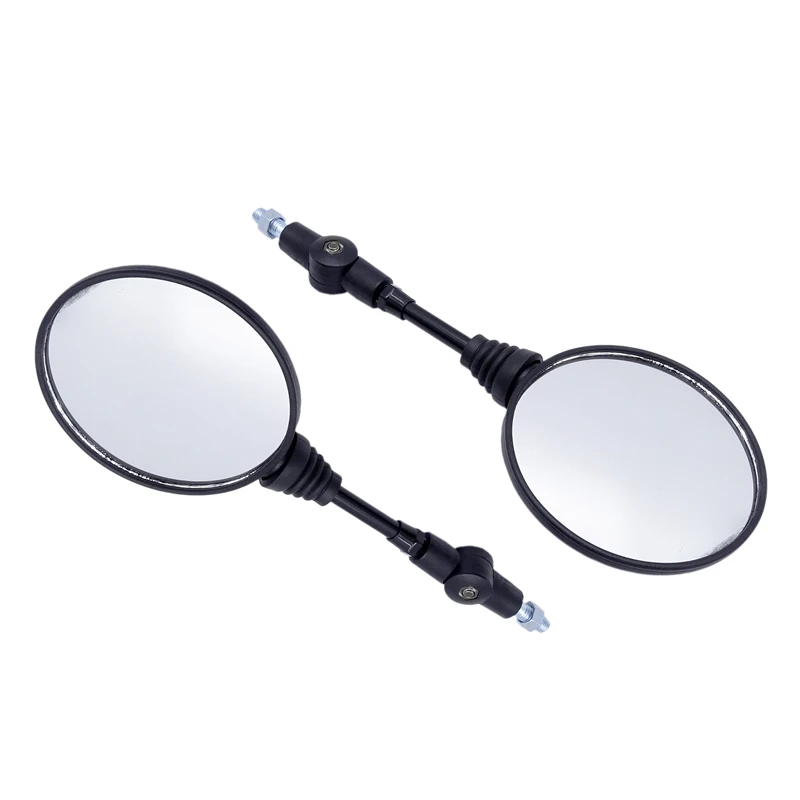 

2pcs Univeisal Motorcycle 10mm Rearview Mirrors Scooter Motocross Motorbike Side Mirrors FOR Vespa Piaggio Chopper Moto Mirrors