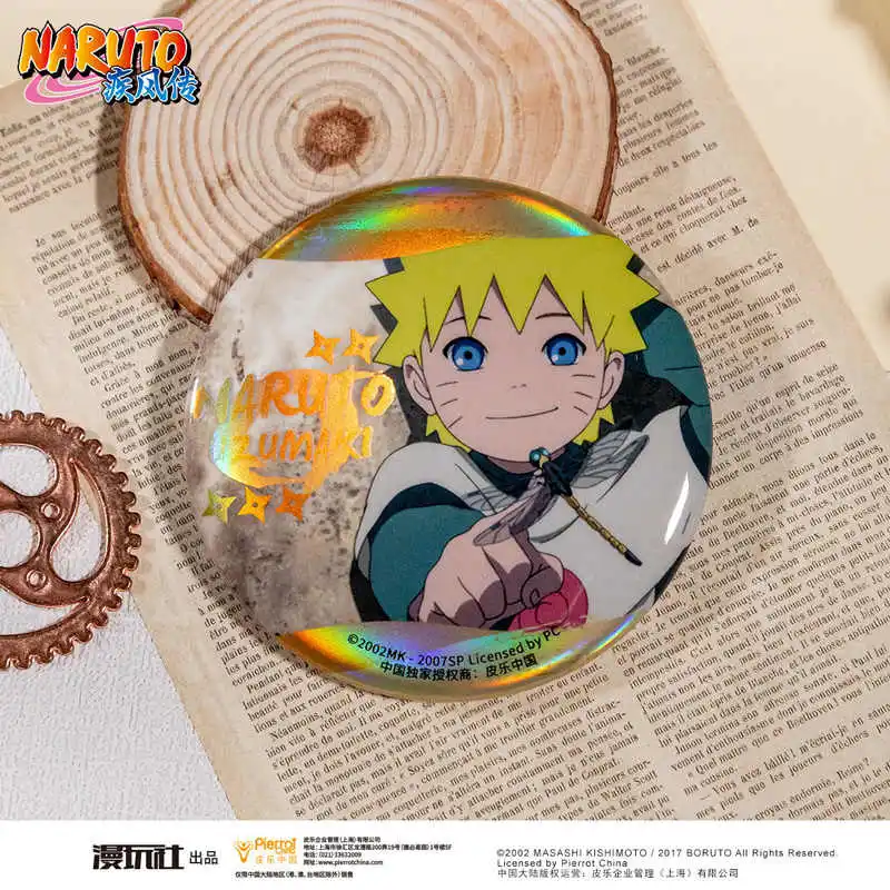 Officially Licensed Naruto Character Cosplay Badge Collection
