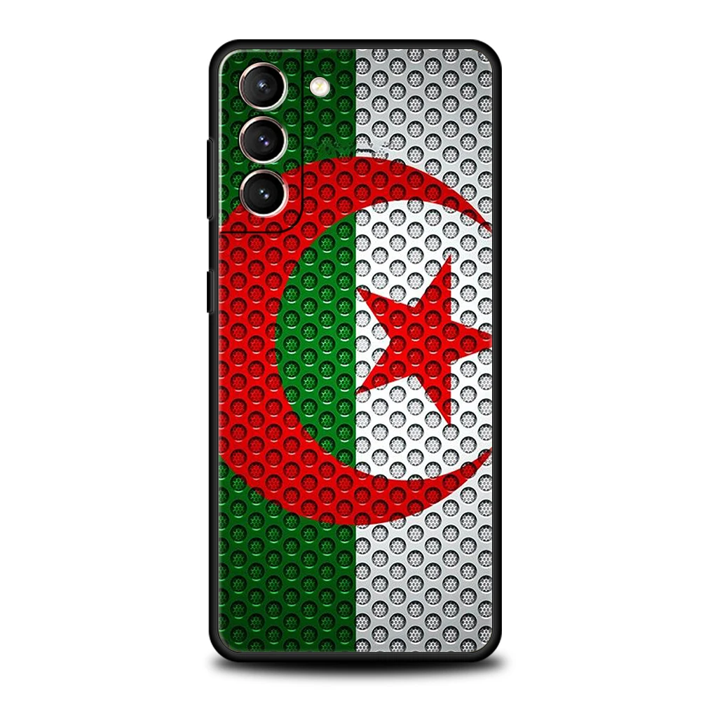 Algerien Flagge Fall für Samsung Galaxy S24 S23 S22 S20 S21 Fe Ultra S10 S10E S9 S8 plus 5g Silikon stoß feste Telefon abdeckung Capas – Detail 8