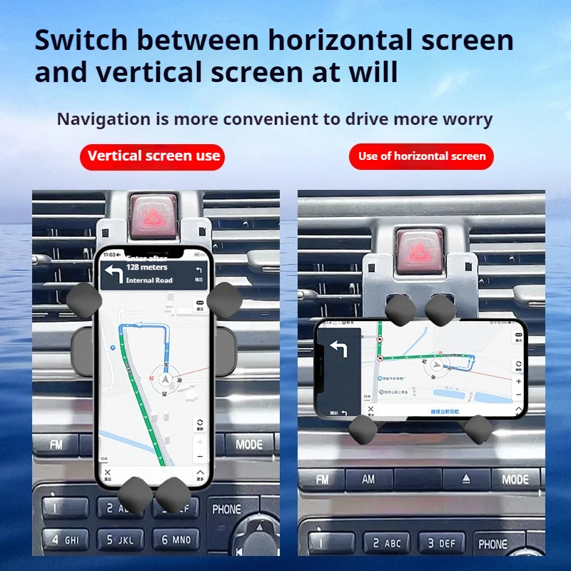 마쓰다 마쓰다 6 2009-2015 자동차 휴대폰 홀더 조절 가능한 에어벤트 GPS 중력 내비게이션 브래킷 수평 액세서리
