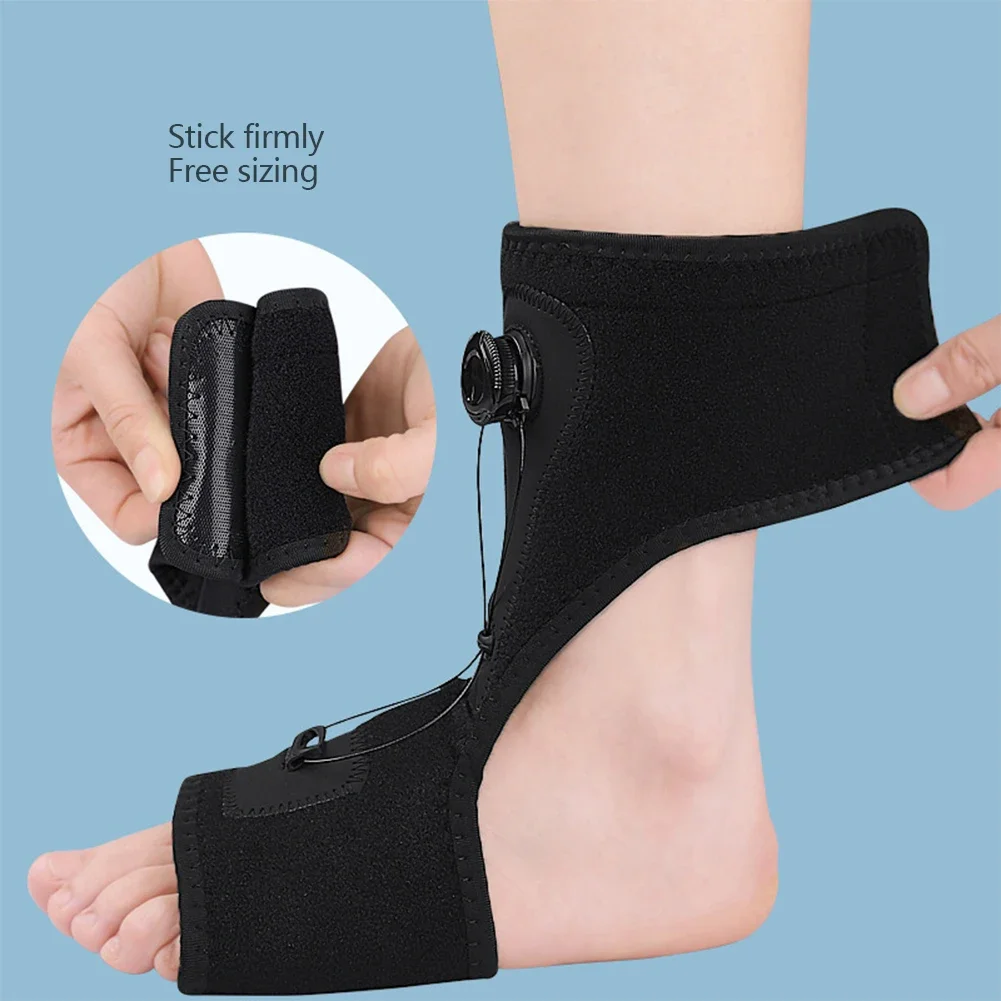 Knob Adjustment Comfortable Foot Drop Orthosis Plantar Fascia Foot Rest Fixation Ankle Fixation Support Care