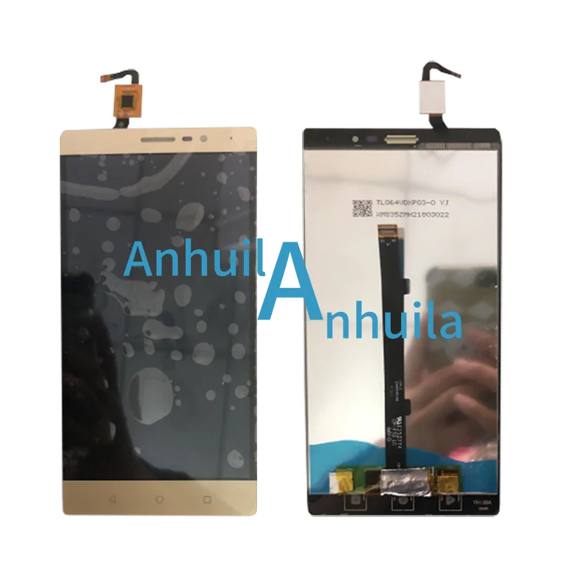 6 4 "золото для Lenovo Phab2 PB2-650M PB2-650Y ЖК-дисплей с сенсорным экраном дигитайзер