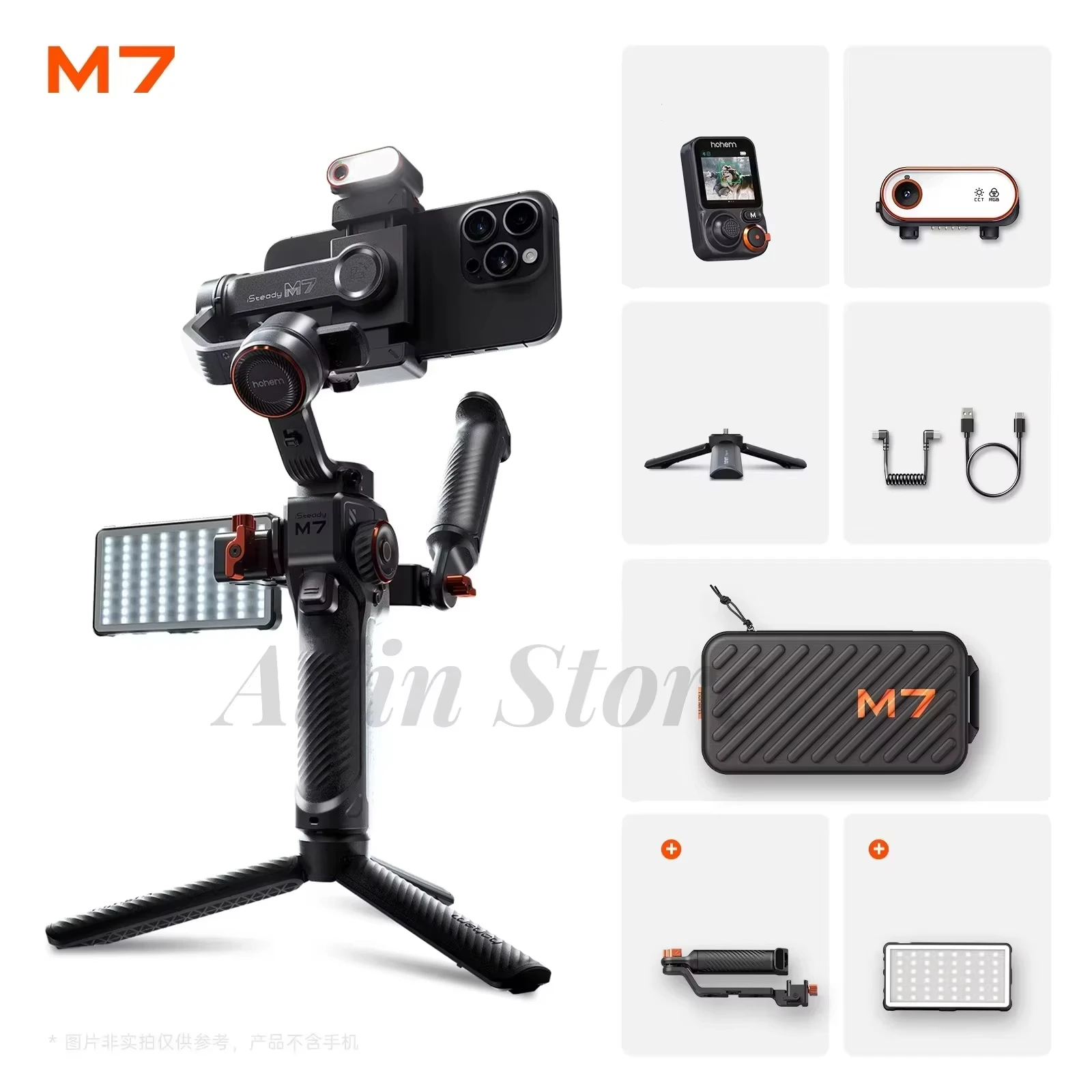 Hohem M7 iSteady M7 Cell phone gimbal Stabilizer 3-axis Anti