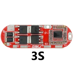 Enhanced Li - ion/LiPo Battery Protection Circuit Board - 10A/25A, Multi - Cell Support (3S BMS 25A 12.6V)