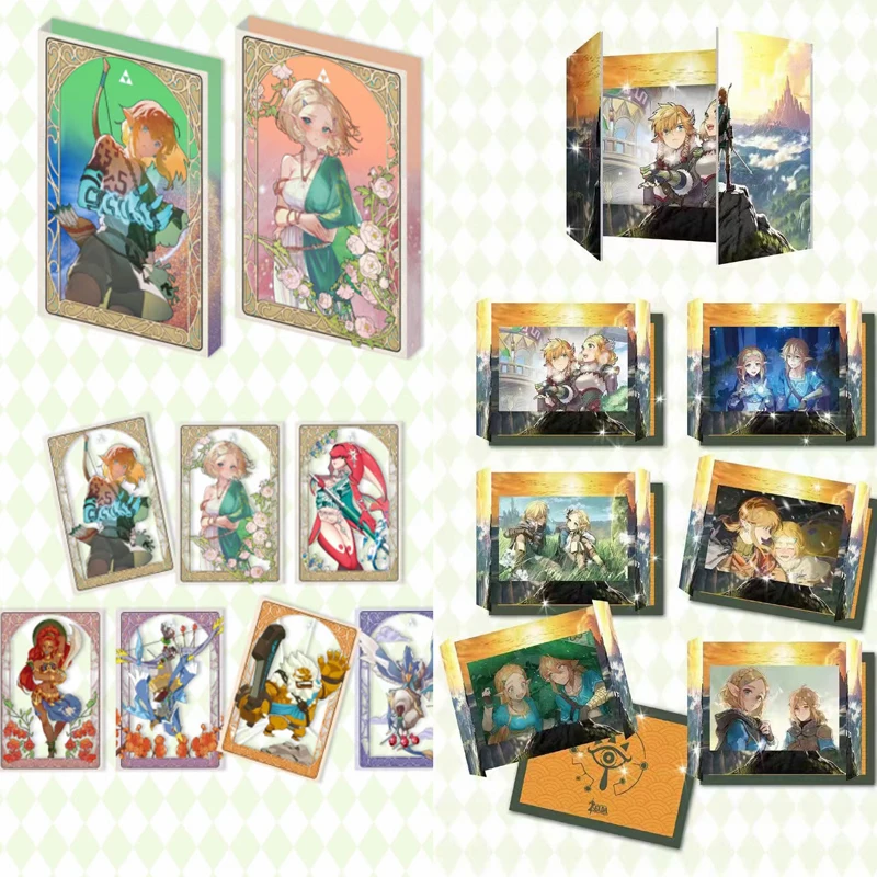 Popular Game ZELDA : BREATH OF THE WIlD Hobby Collectible Card CCG Game Doujin Booster Kids Toy Gifts