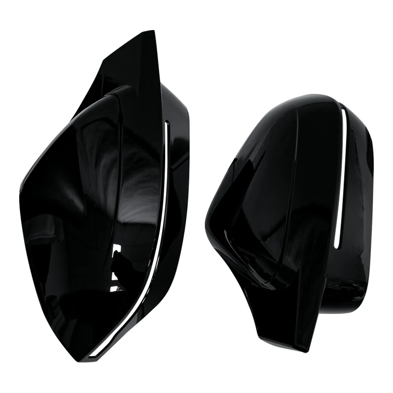 Sleek Black M Look Rearview Mirror Cap Wing Side Cover
