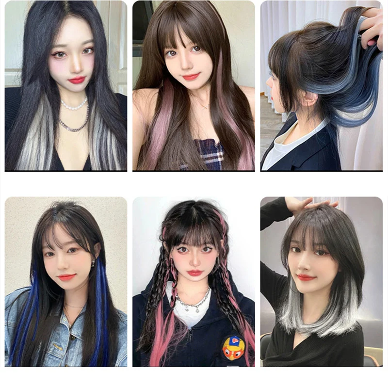 Рисунок 3 - модный разноцветный длинный парик