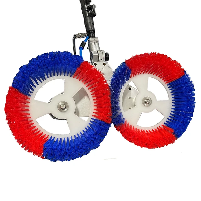 Solar Double-ended Brush Cleaning Robot Brush with Solar Panel Cleaning System Tools Brush PV Electric Robot 3