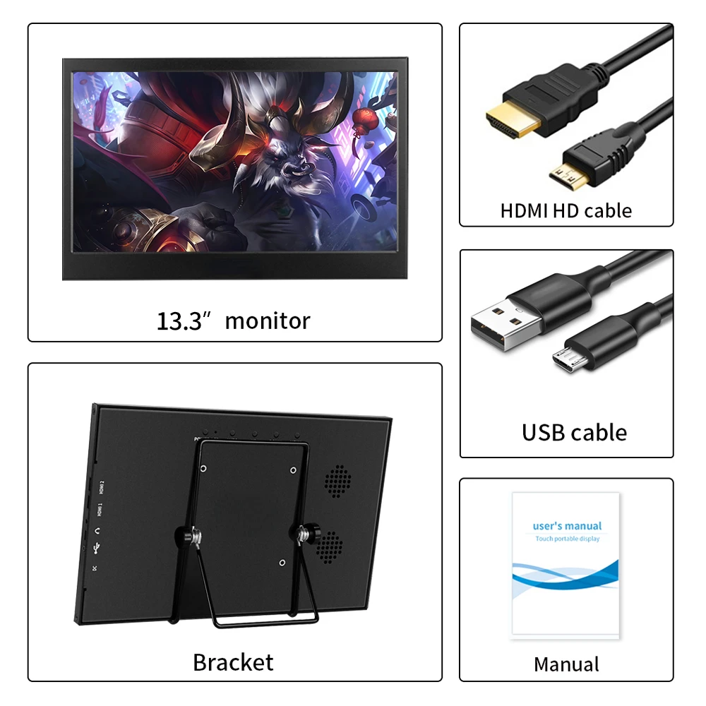 ޴ 2K Ǯ HD  , ġ ũ, 1080P IPS LCD ÷,   PS4 Xbox 360 ġ ƮϿ