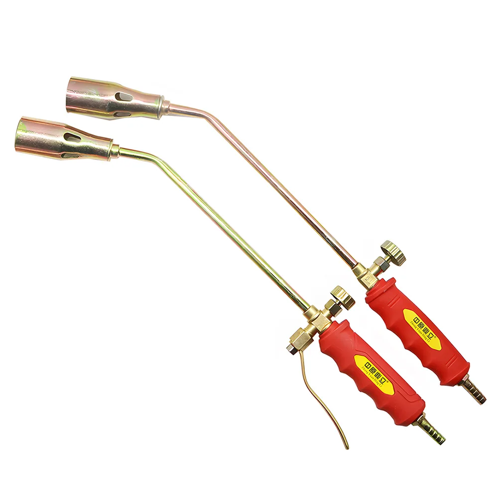 Multifunctional High Temperature LPG Gas Welding Torch Household Burning Pig Hair Flamethrower Extended BBQ Torch Flame Gun flamethrower torch