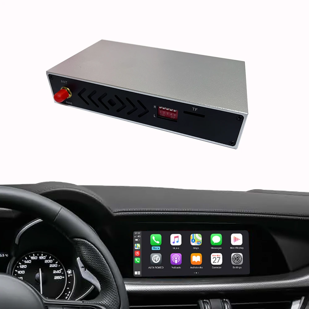 Plug And Play Wireless Apple Carplay Android Auto Per Alfa Romeo Stelvio & Giulia/Giulietta Mirror Link Airplay Radio Car Play