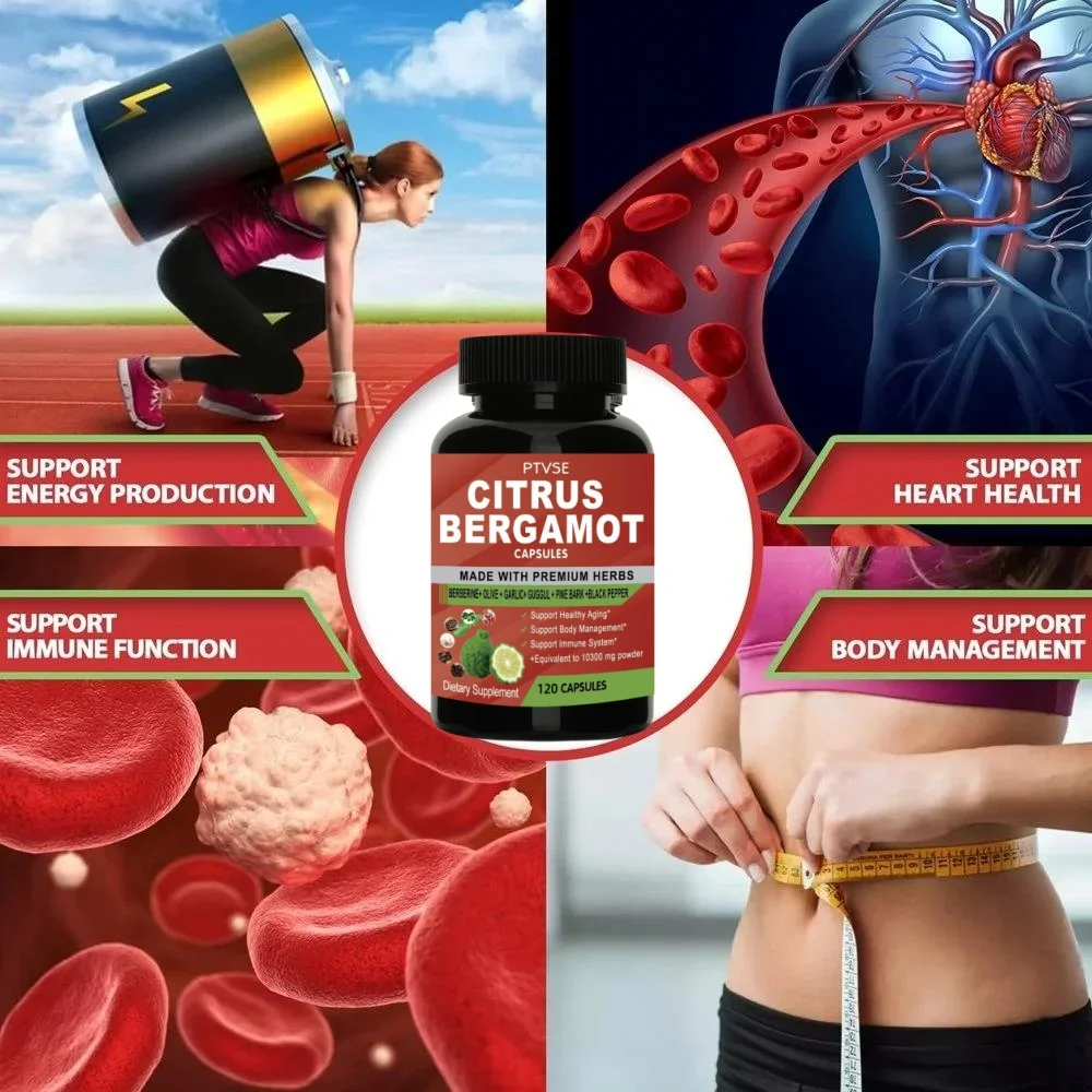 

Bergamot Extract - Good for heart health, immune system support and healthy aging