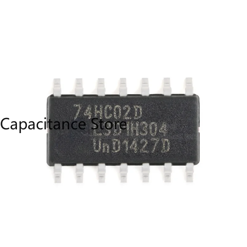 

10PCS Original Genuine 74HC02D, 653 SOIC-14 Quad 2-input Or Non-gate Chip Logic