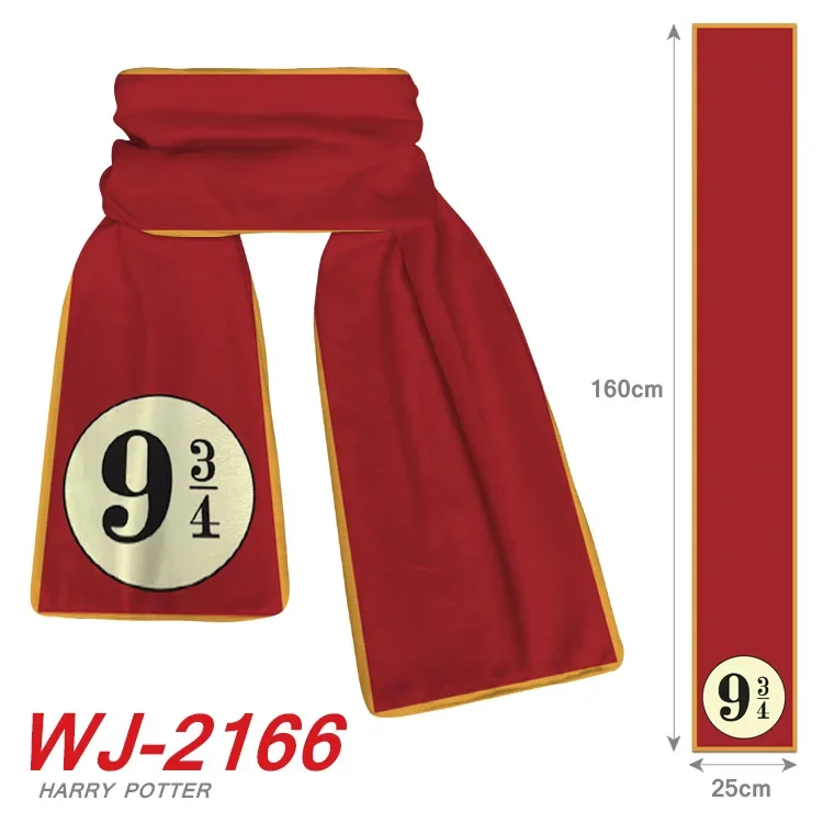 Harris Cartoon Scarf Ravenclaw Hufflepuff Slytherin Gryffindor Potter Hermione Anime Scarf Ornament