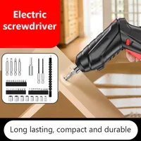Electric Screwdriver Cordless 47 in 1 Rotated 90 Degrees Rechargeable Portable Screwdriver with LED for Home Office DIY Tools 1