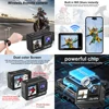 Action Camera 5K 4K60FPS EIS Wi-Fi Dual Screen 170D 2.0 Inch Touch Screen 30M Waterproof Sport Camera With Remote Control 2