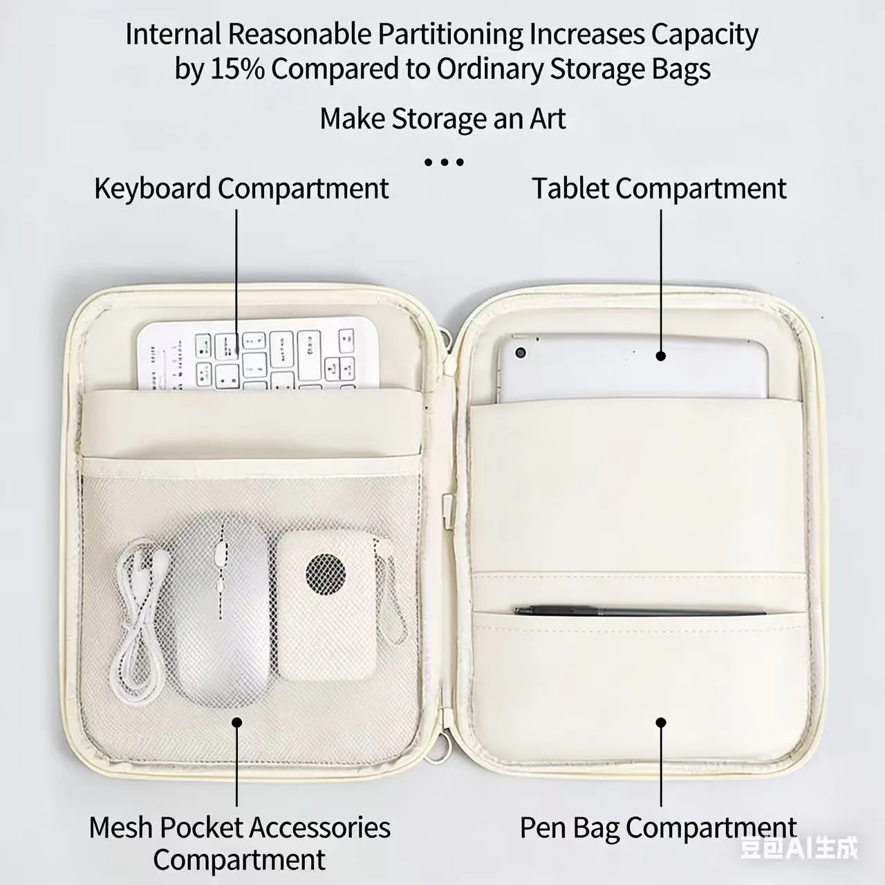 Universal 9-11 Inch Tablet Handbag Case and Pouch