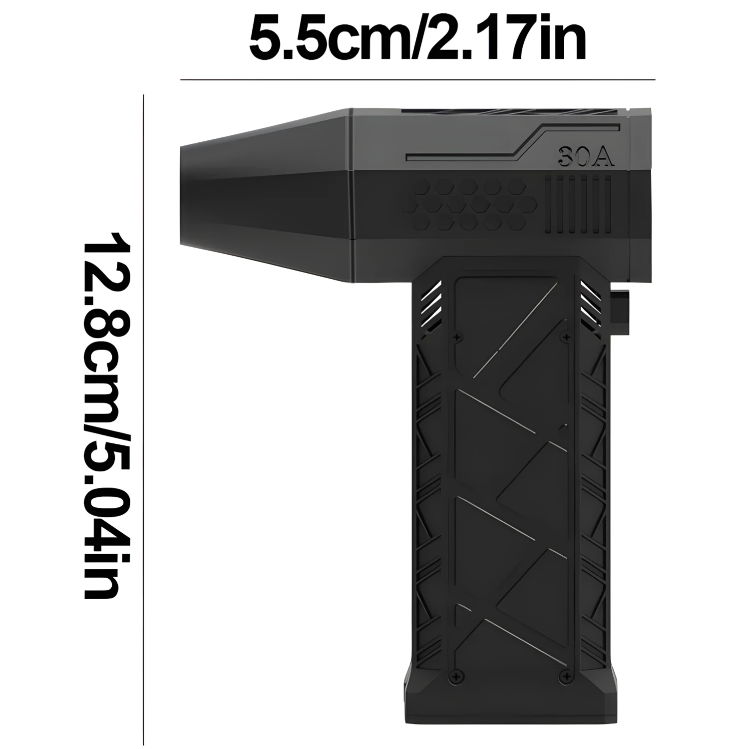 Mini Turbo Jet Fan 130000RPM Electric Air Blower Handheld Duct Fan Violent Fan for Computer Keyboard Outdoors Car Home 5