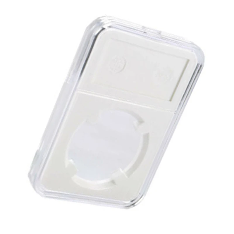 

Collectibles Coin holder Plastic Storage Accessories Case Container Display Protector Slab Transparent 1pc 38mm