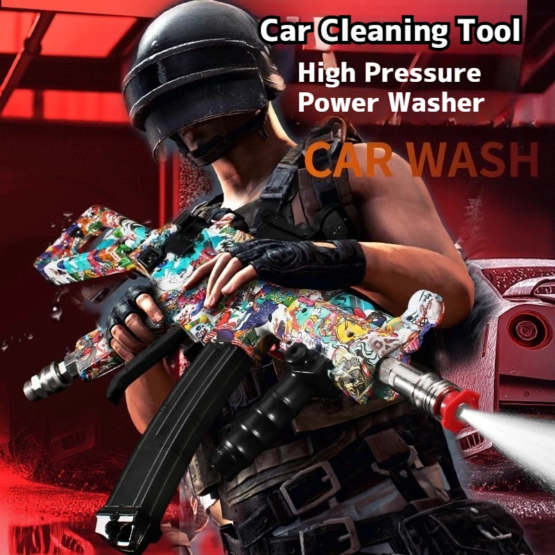 High Pressure Washer, Spray Gun for Car Wash Quick Connect Plug for Foam Cannon & Garden Hose, Professional Car Cleaning Tool 1