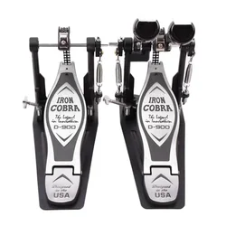 Double Stamping Drum Sets Aluminum Alloy Force Type Drum Set Professional Jazz Drums Foot Pedal Double Chain Cam Kick Drums