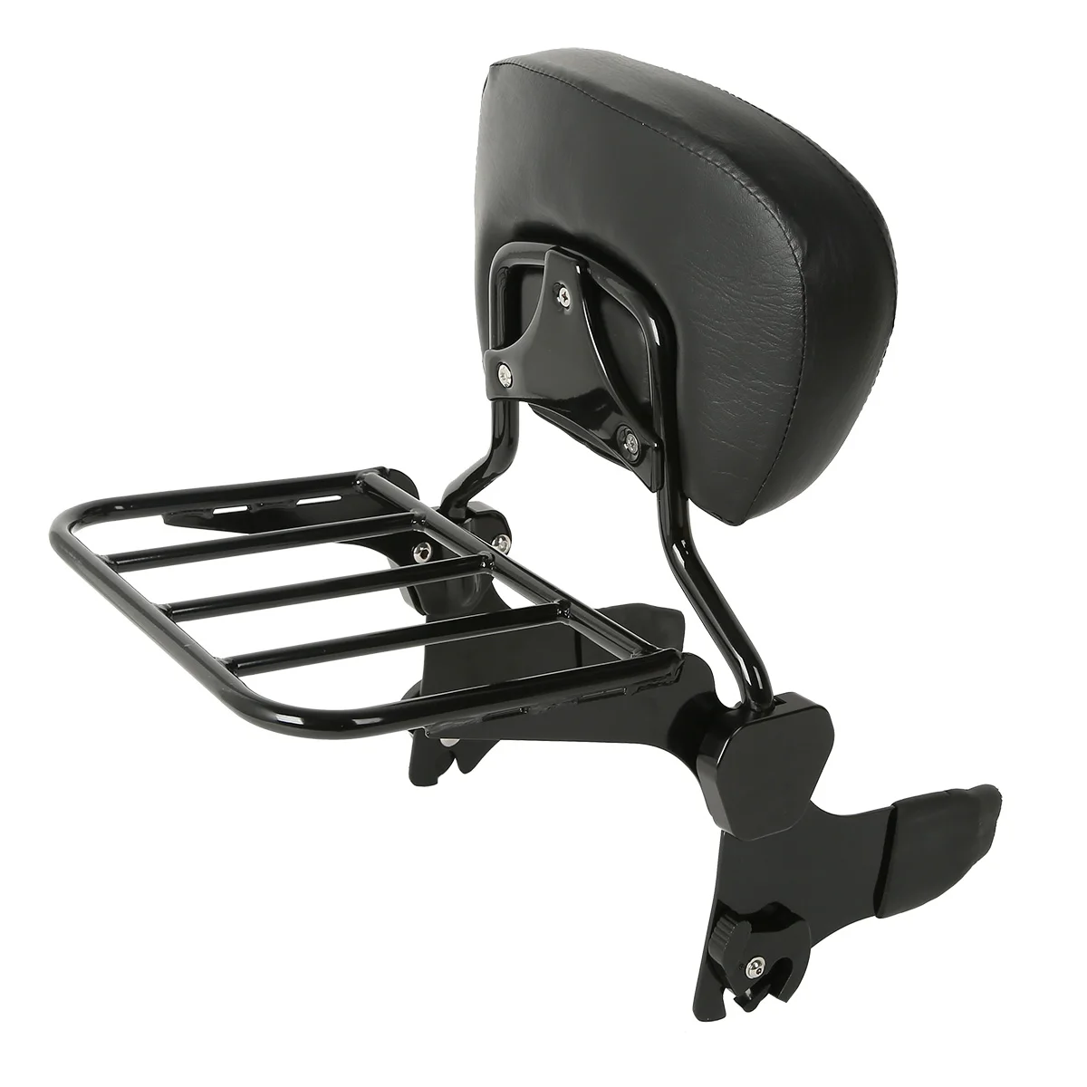 Motorcycle Detachable Backrest Sissy Bar & Luggage Rack For Harley Touring Road King Classic Electra Street Glide 1997-2008 2007