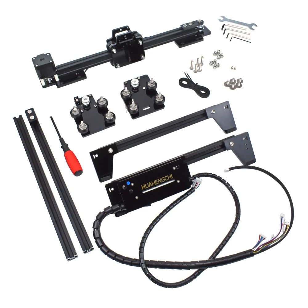 Laser Engraver Cutter Mini Wood Cutting Engraving Machine Router for 5W/10W/20W/30W/40W/80W Laser Module Easy for Size Extension
