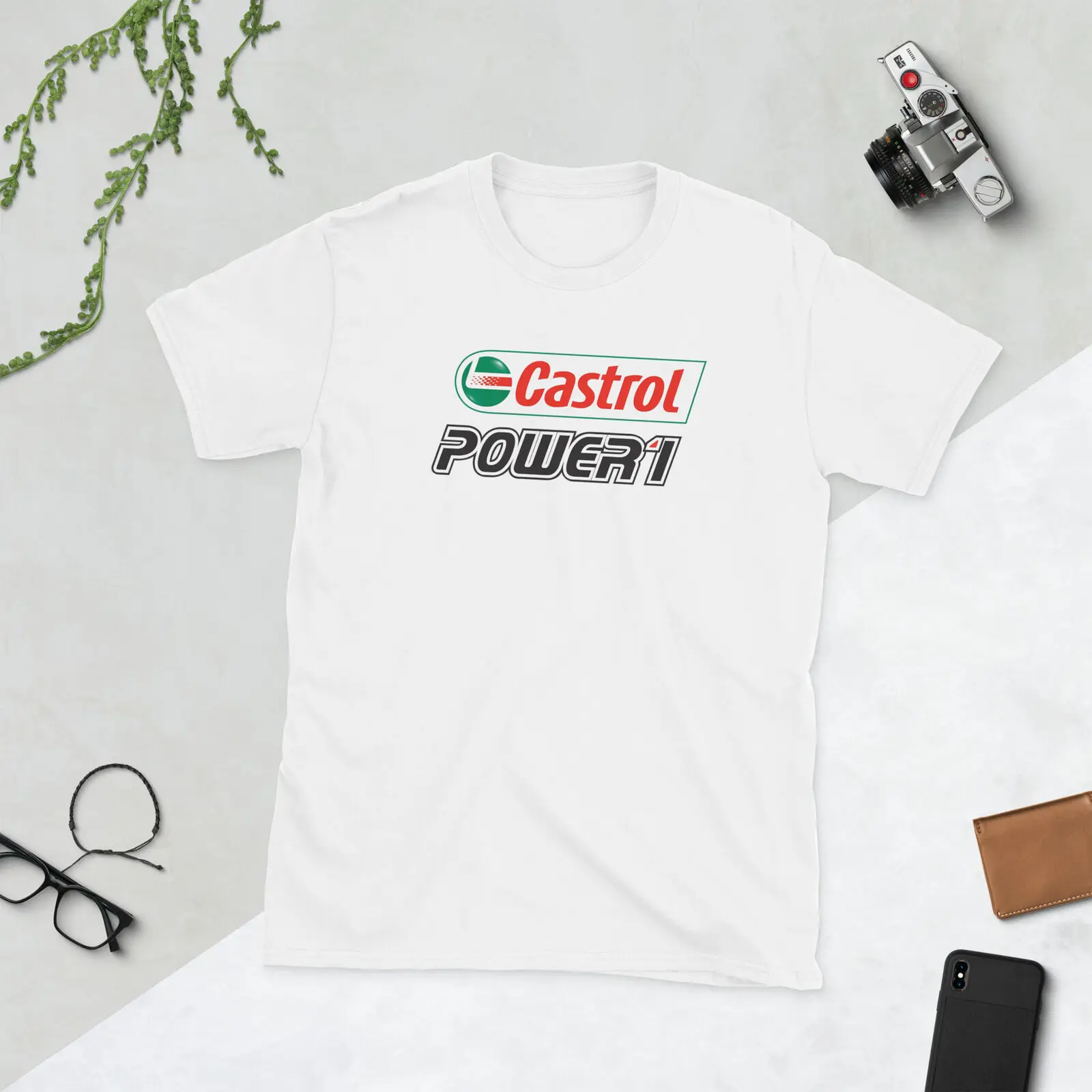 

Castrol масляная футболка с коротким рукавом унисекс