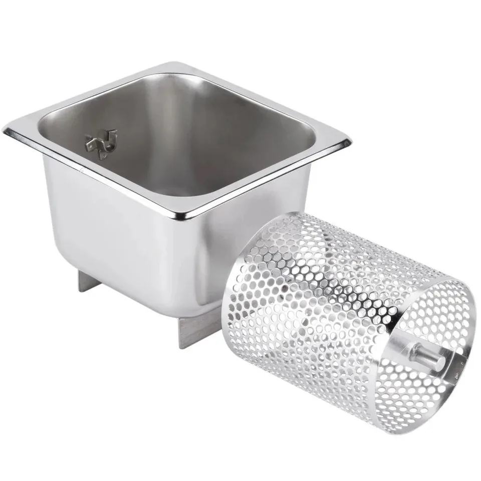 Burro roller in acciaio inox con spatola, 1 litro cintura con supporto, rotolo di burro rotante, distributore di burro per pane di mais, bistecche in cucina Burro roller in acciaio inox con spatola, 1 litro cintura con supporto, rotolo di burro rotante, distributore di burro per pane di mais, bistecche in cucina