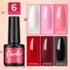 COSCELIA 6 Colors Nail Gel Polish Set with Nail Lamp Base Top Coat Rose Cuticle Oil and Nail Manicure Tools for Beginner 2