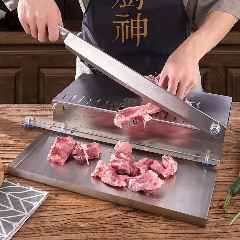 Food Slicer Commercial Household Manual Lamb Beef Mutton Rolls Cutter