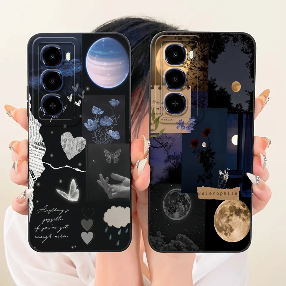 Fashion Dusk Beach Painting Soft Silicone Shockproof Phone Case with Bumpers