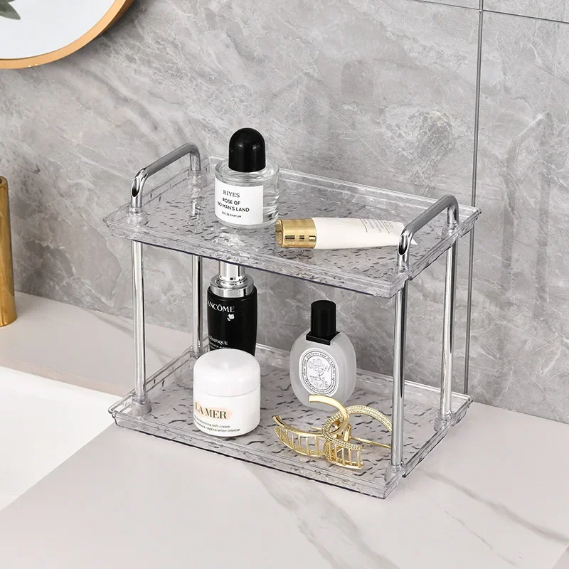 

Bathroom racks bathroom countertops insi tray washstand cosmetic acrylic desktop please luxury storage.