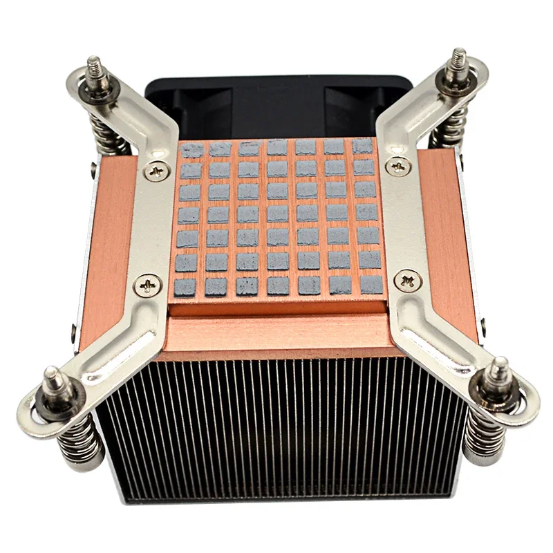 

2011 1366 pure copper temperature control fan server industrial computer HTPC chassis DIY computer cpu copper heatsink