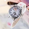 Cute Cheese Cat Pattern Women Watch Quartz Analog Ladies Watches Kids Girls Student Clock Gift Fashion Belt Boy Watch 2