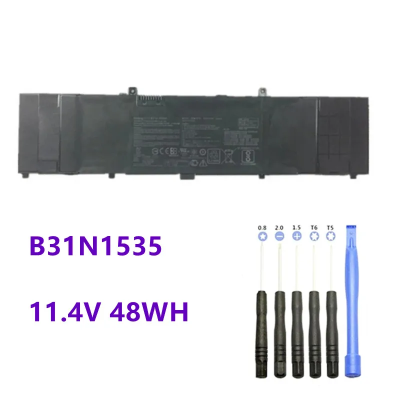 

B31N1535 11.4V 48WH Laptop Battery For ASUS ZenBook UX310 UX310UA UX310UQ UX410 UX410UA UX410UQ U4000U U400UQ RX310U