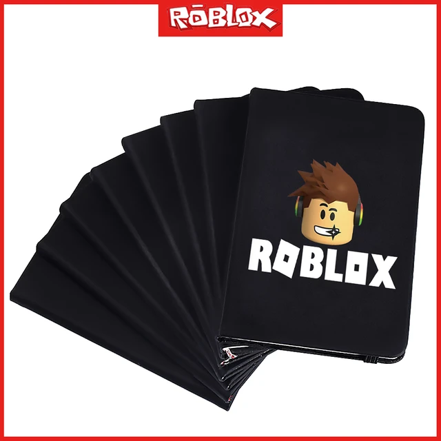 Roblox-Cahier noir imprimé dessin animé, livre de lettres, journal intime,  livre à main, livre de bureau, cadeau d'anniversaire, étudiant, mode  simple, nouveau, 2023 - AliExpress