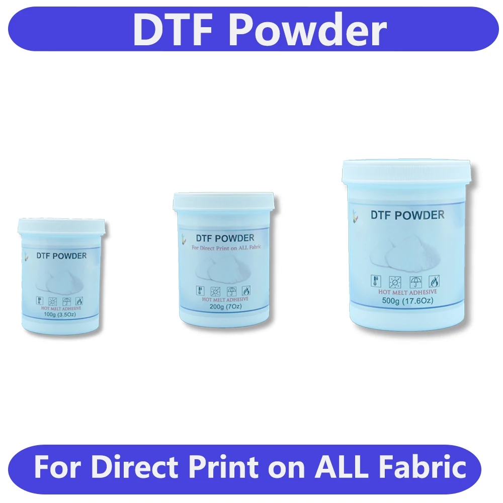 DTF Powder Hot Melt DTF Transfer Adhesive Powder For Transfer Ink For Direct To Film Printing On All Fabric