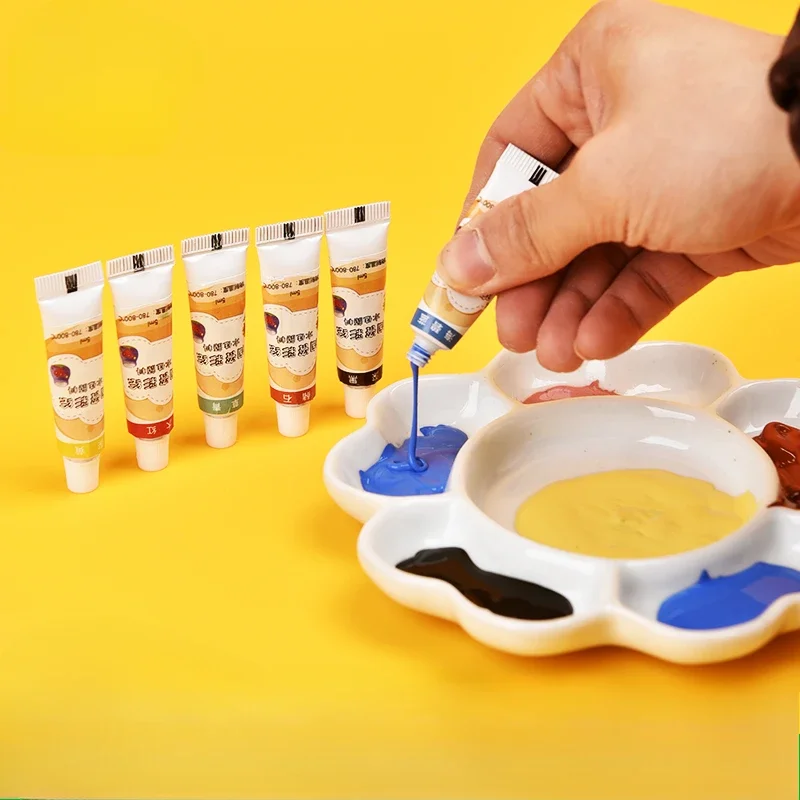 Ceramic Water Based Pigment 6 Color Set for DIY Painting